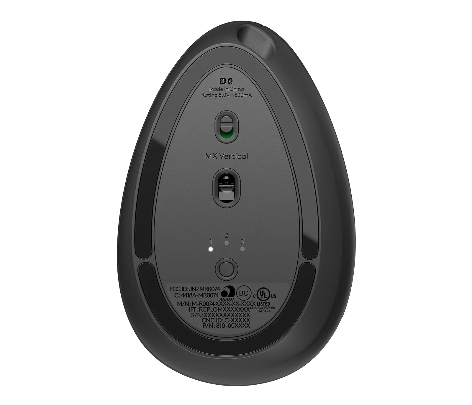 SOURIS SANS FIL BTH ERGO LOGITECH MX VERTICAL (5/7)