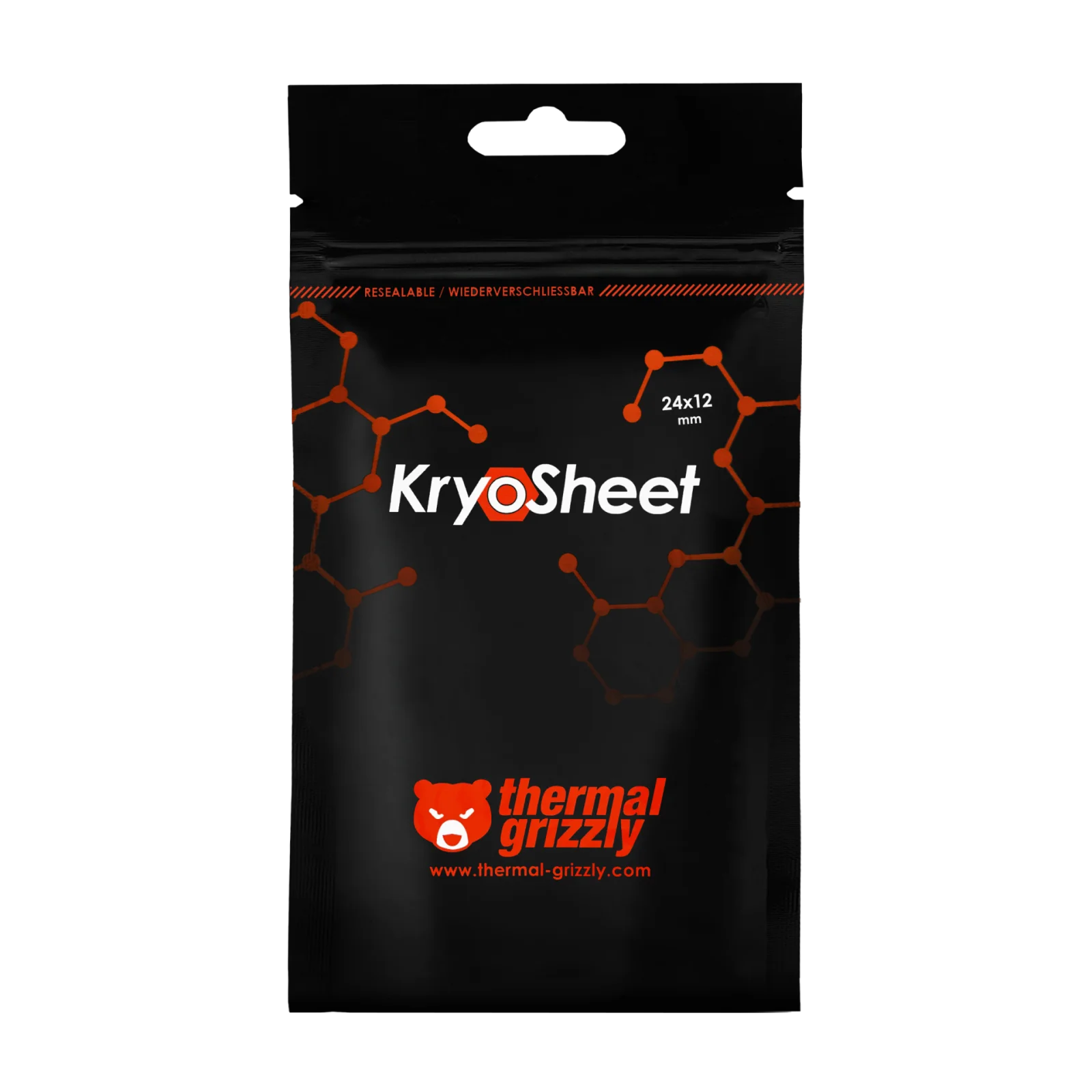 PAD THERMIQUE GRIZZLY KRYOSHEET 24*12*0.2 (2/5)