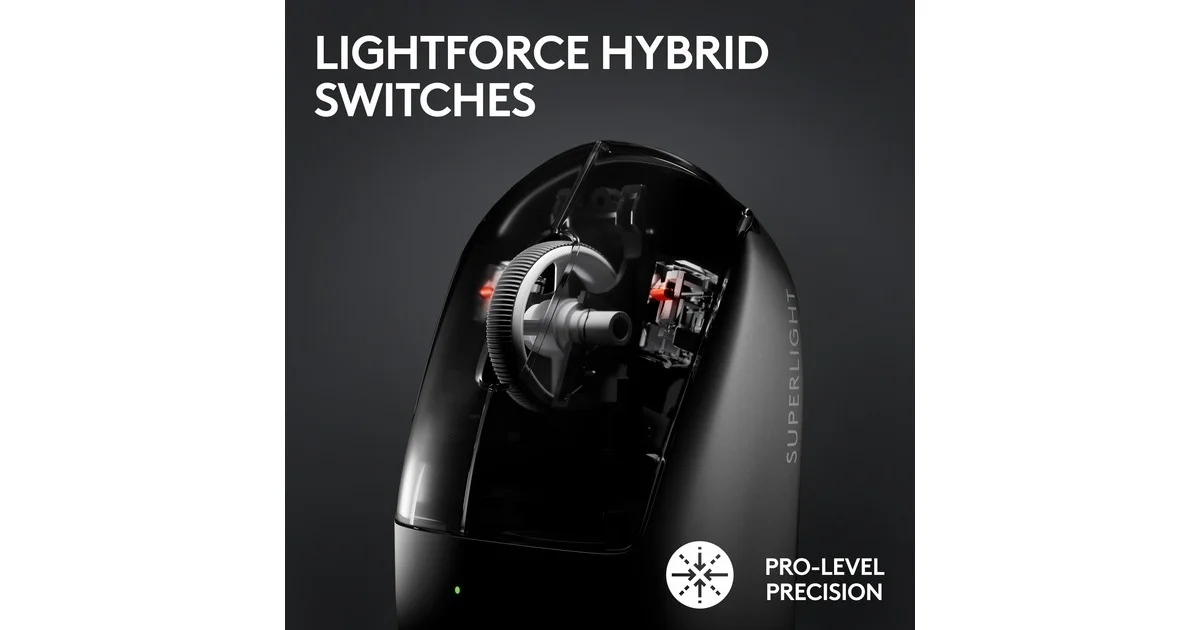 SOURIS LOGITECH GPRO X SUPERLIGHT 2 BLANC (6/8)