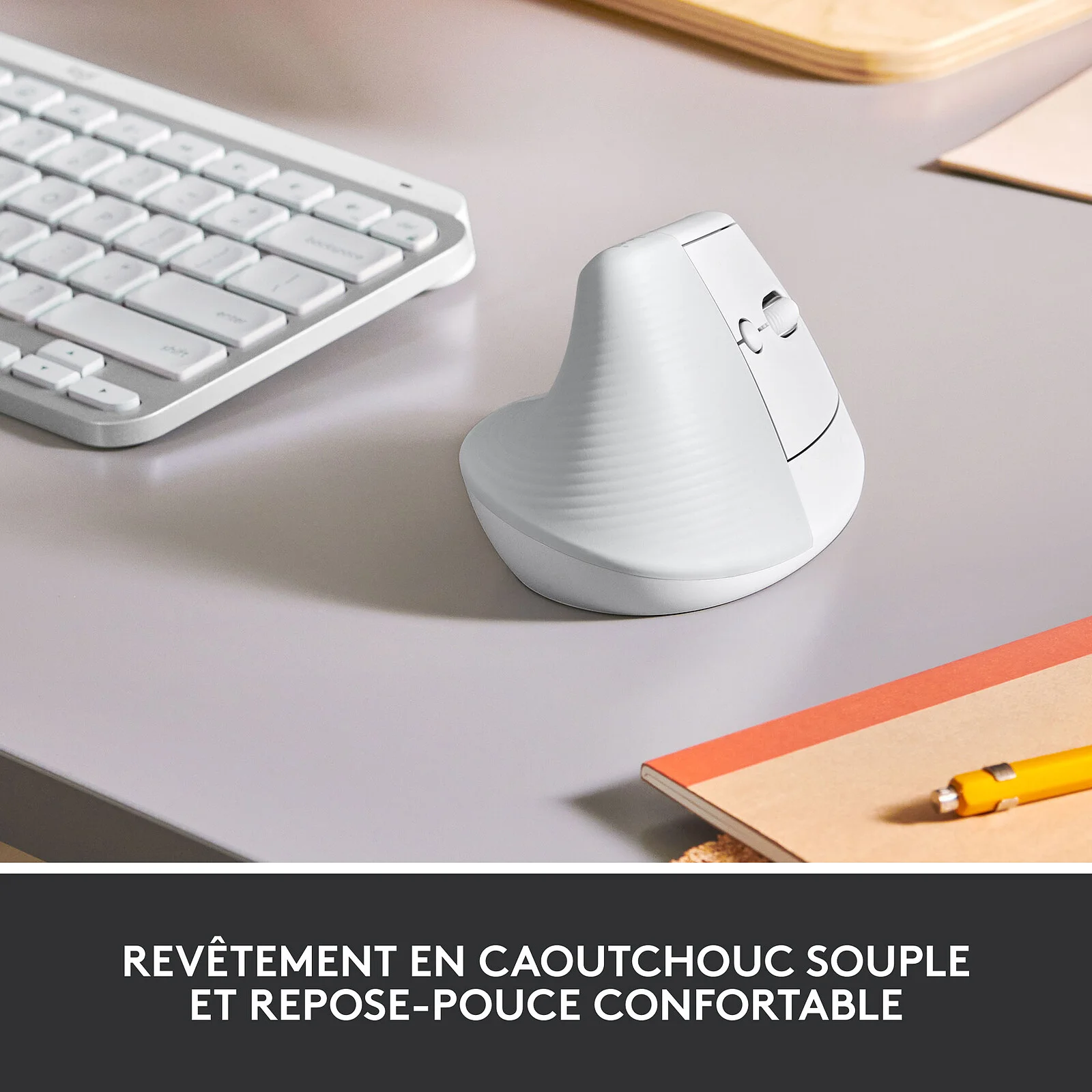 SOURIS LOGITECH LIFT VERTICAL BLANC (6/8)