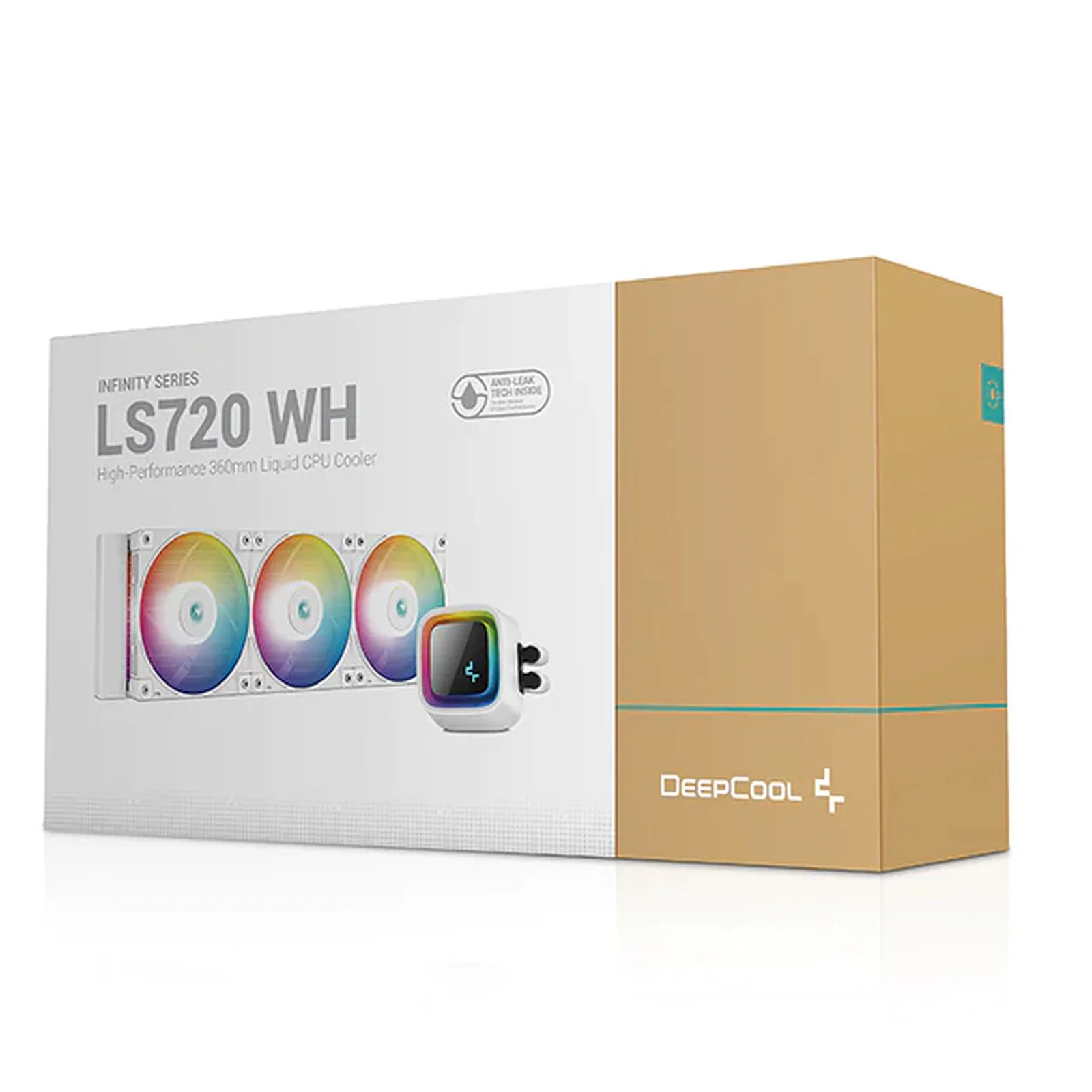 WATER AIO DEEPCOOL LS720 WHITE 360 (2/5)