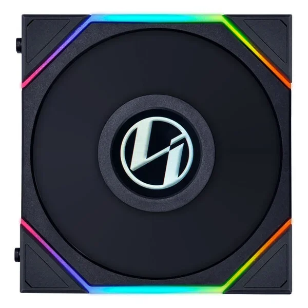 KIT 3 VENTILOS LIAN LI UNI FAN LCD NOIR (3/4)