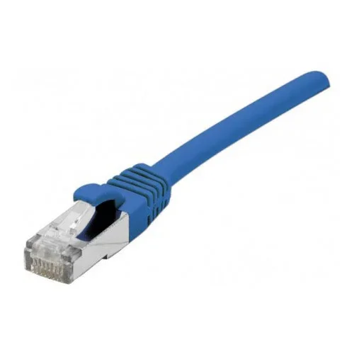 CABLE RESEAU CAT6a BLEU 0.25M