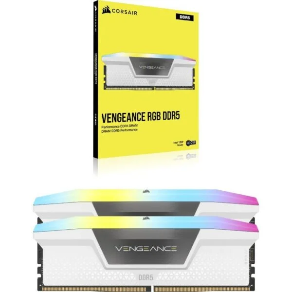RAM CORSAIR VENGEANCE 2*16G DDR5 6000 RGB WHITE (3/3)