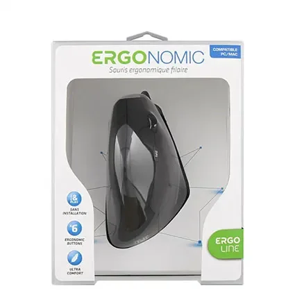 SOURIS FILAIRE ERGO TNB NOIR (2/2)