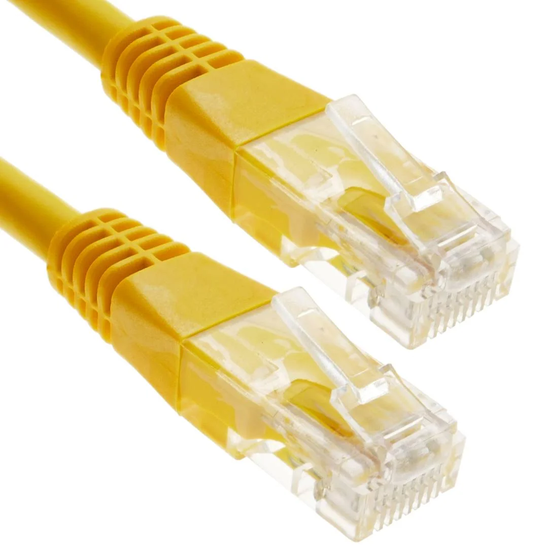 CABLE RESEAU 0.25CM CAT6 JAUNE