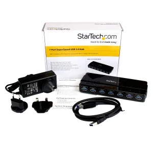 DOCK STARTECH 7PORTS 4*USB3 3 USB2+ALIM