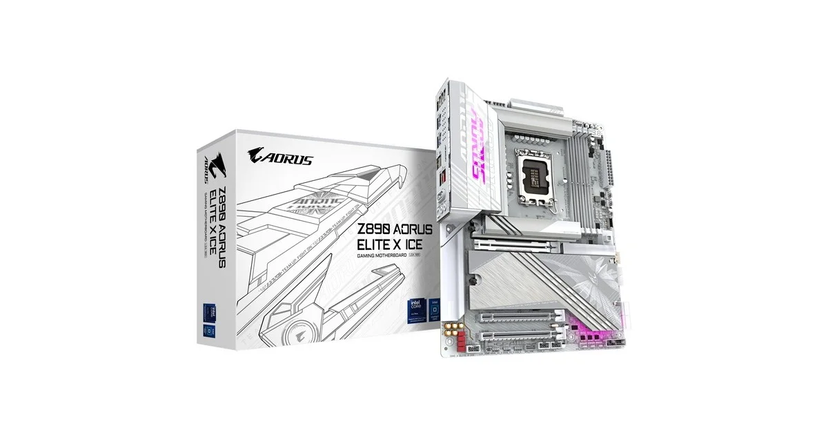CM GIGABYTE Z890 AORUS ELITE X ICE (1/5)