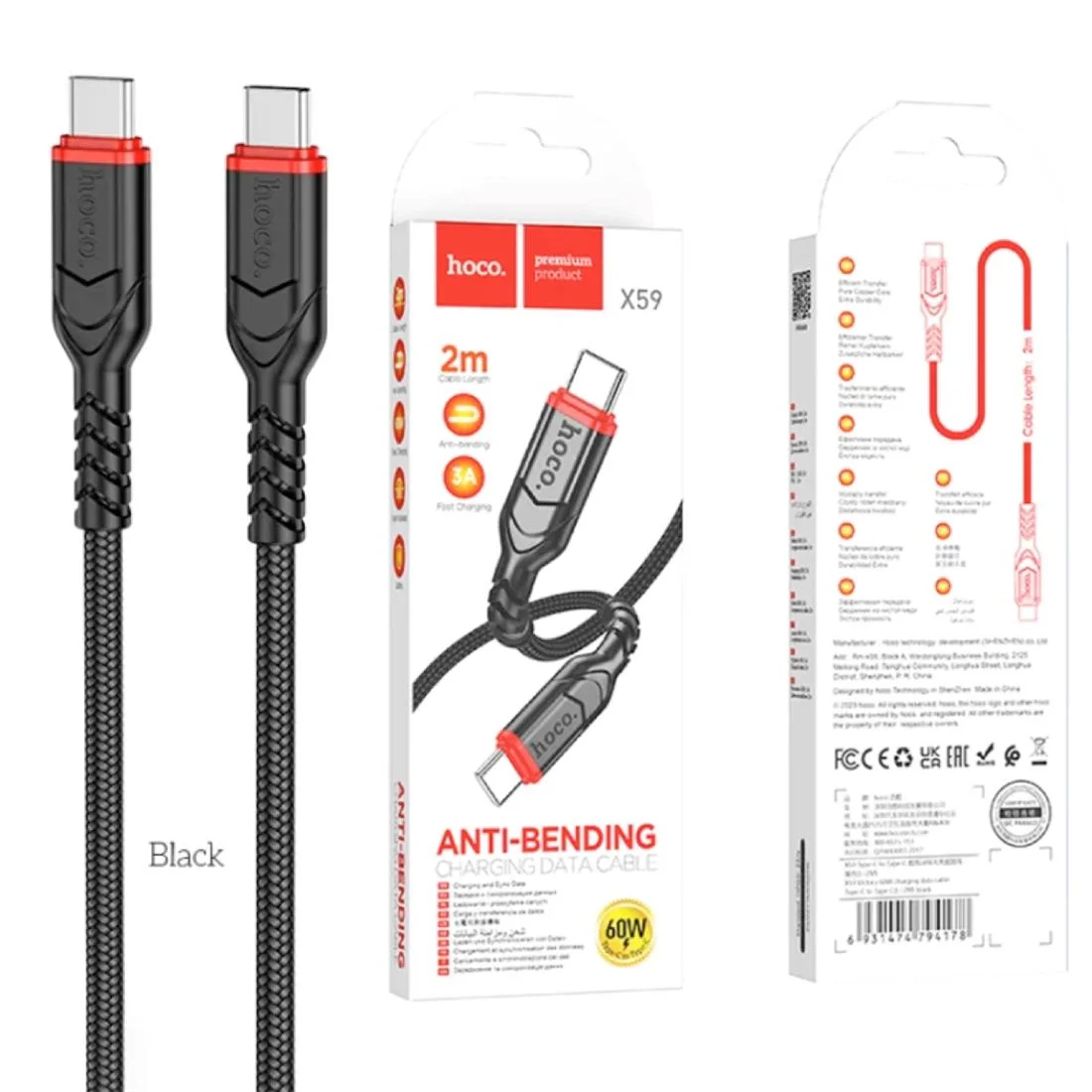 CABLE X59 VICTORY TC/TC 2M