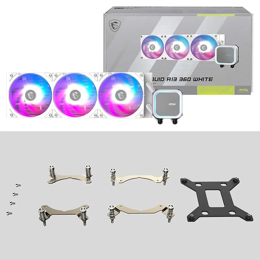 WATER AIO MSI A13 360 WHITE (1/3)
