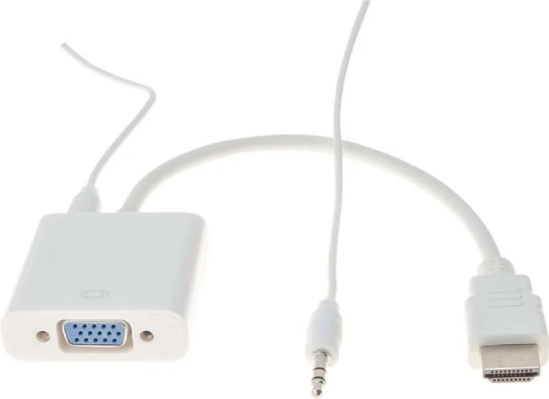 ADAPTATEUR HDMI VGA BLANC (2/2)