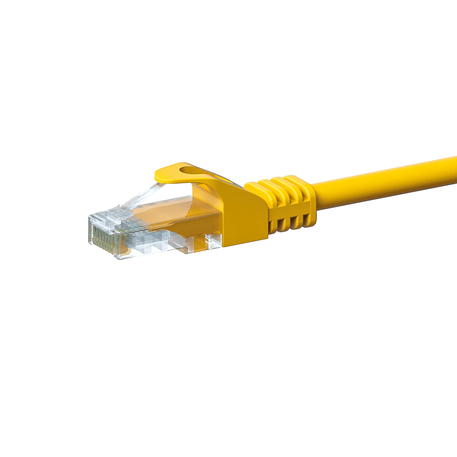 CABLE RESEAU RJ45 50CM JAUNE