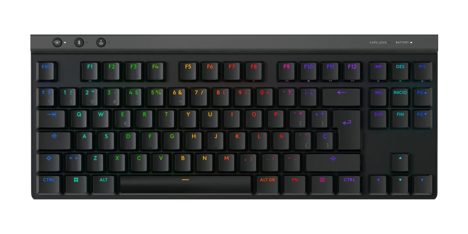 CLAVIER LOGITECH G515 TKL LIGHTSPEED NOIR (2/4)