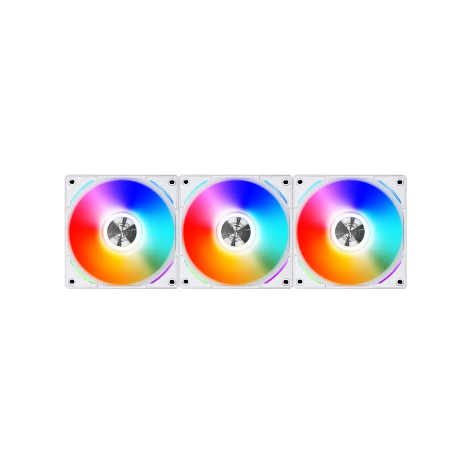 KIT VENTILO LIAN LI UNI AL V2 RGB BLANC (2/3)