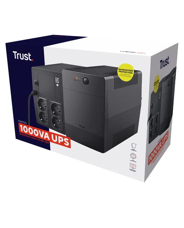 ONDULEUR TRUST PAXXON 1000VA PRISE FR (4/4)