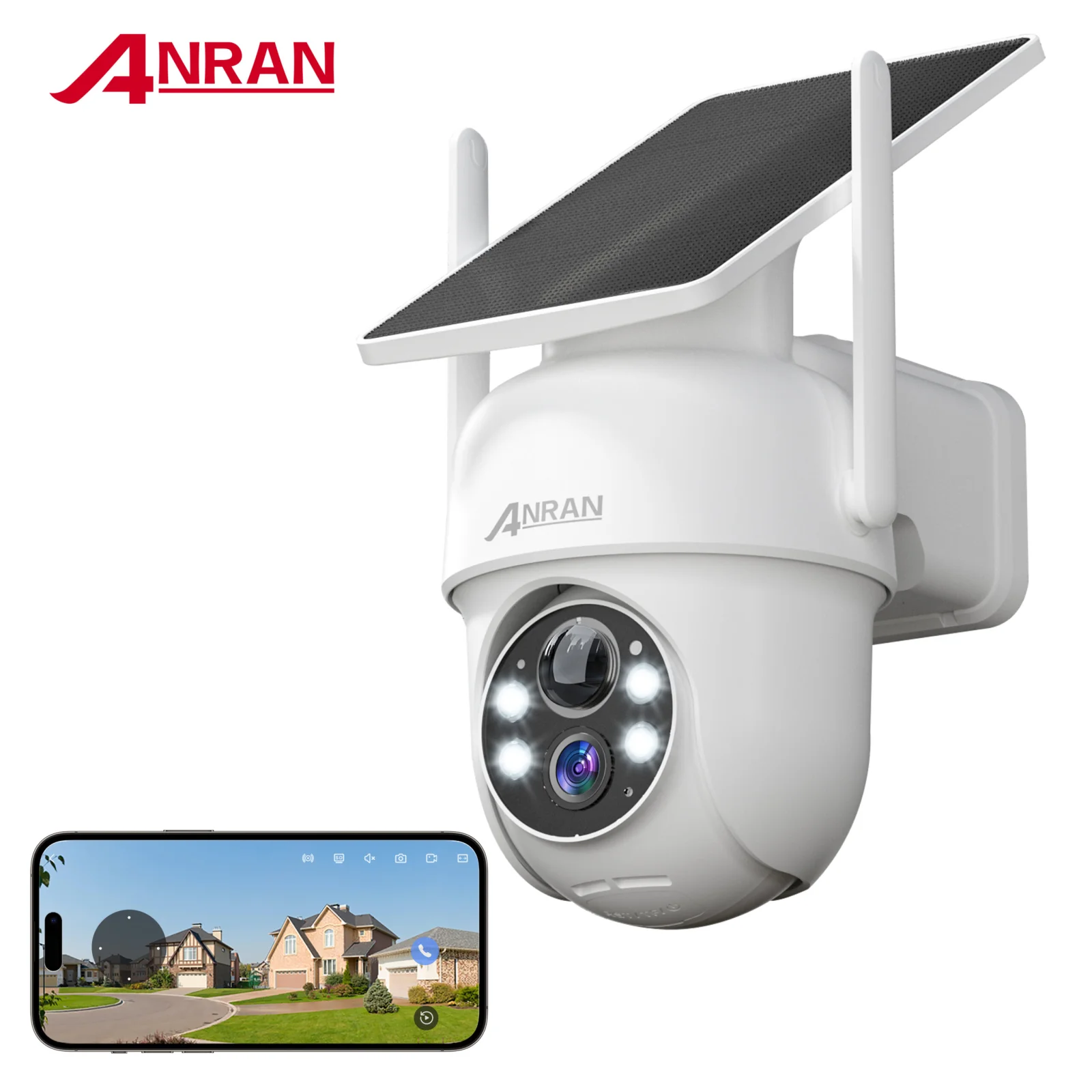 CAMERA ANRAN Q4 SOLAIRE