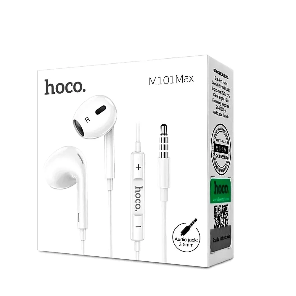 ECOUTEURS M101 MAX JACK BLANCS