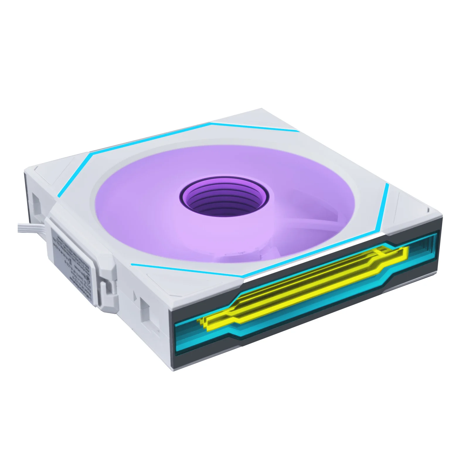 KIT VENTILO LIAN LI UNI SL INF W REVE RGB BLANC (1/2)