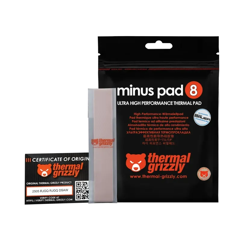 PAD THERMI THERMAL GRIZZLY MINUS 120*120*0.5 ROSE (1/5)