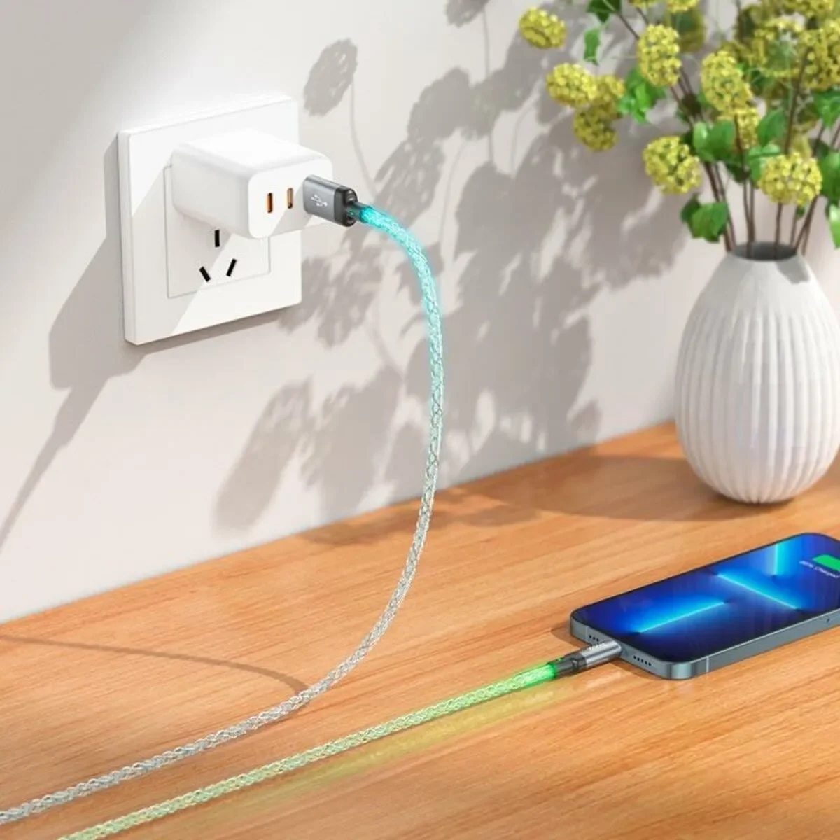 CABLE U112 LUMIERE IPHONE (4/5)