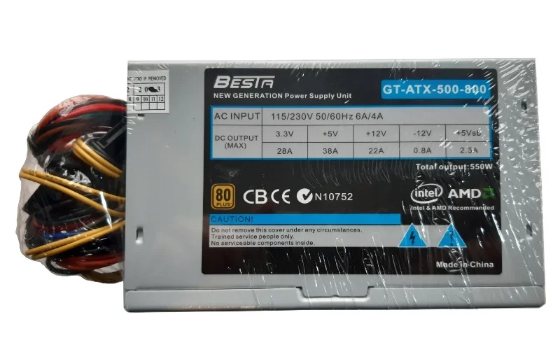 ALIM BESTA GT-ATX-500-800 P4N2 (2/2)