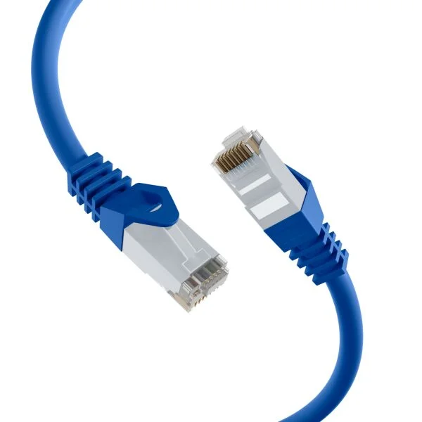 CABLE RESEAU CAT6 BLEU 1M