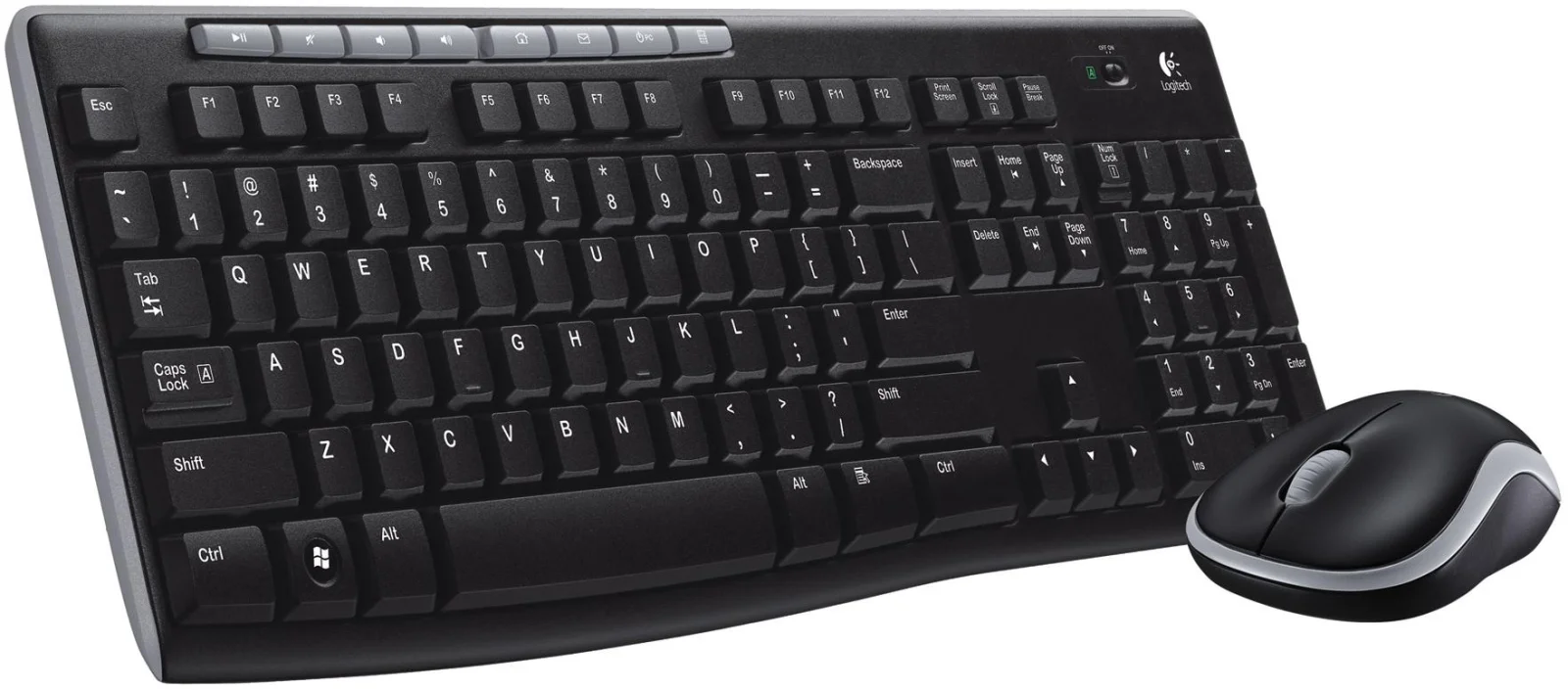 CLAVIER SOURIS LOGITECH MK270 (2/4)