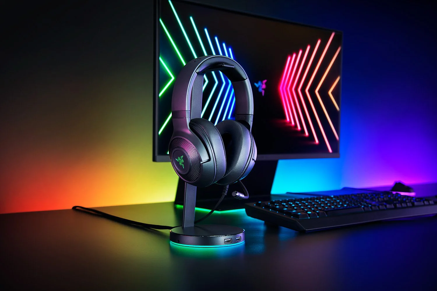 CASQUE KRAKEN V3 X FILAIRE NOIR (2/4)