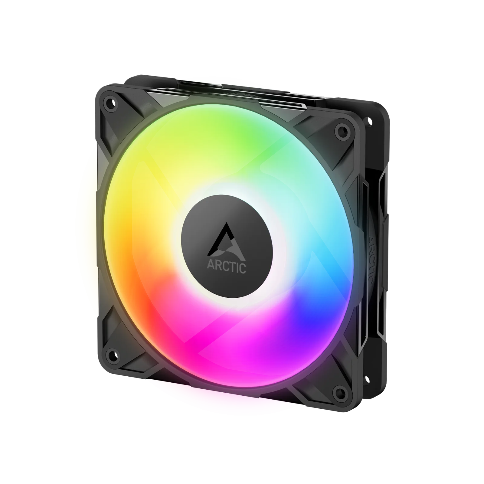 VENTILATEUR ARCTIC P12 PRO LOW NOISE RGB NOIR (1/5)