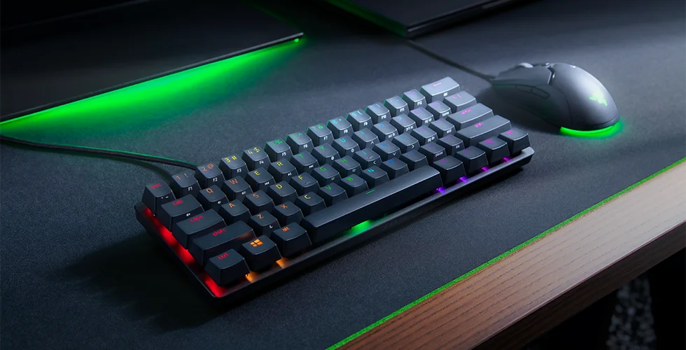 CLAVIER MECA RAZER HUNTSMAN MINI RGB