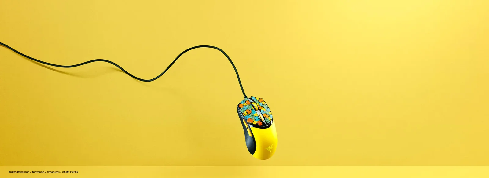 SOURIS RAZER COBRA POKEMON KANTO JAUNE (6/6)