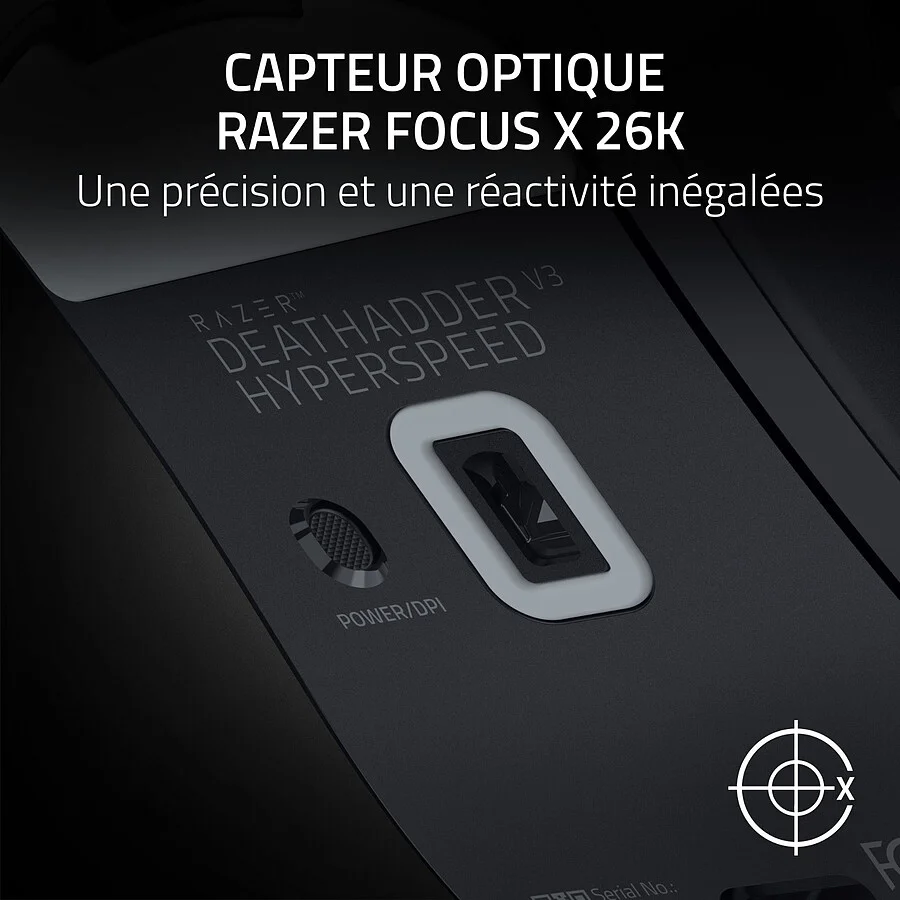 SOURIS RAZER DEATHADDER V3 HYPERSPEED NOIR (4/5)