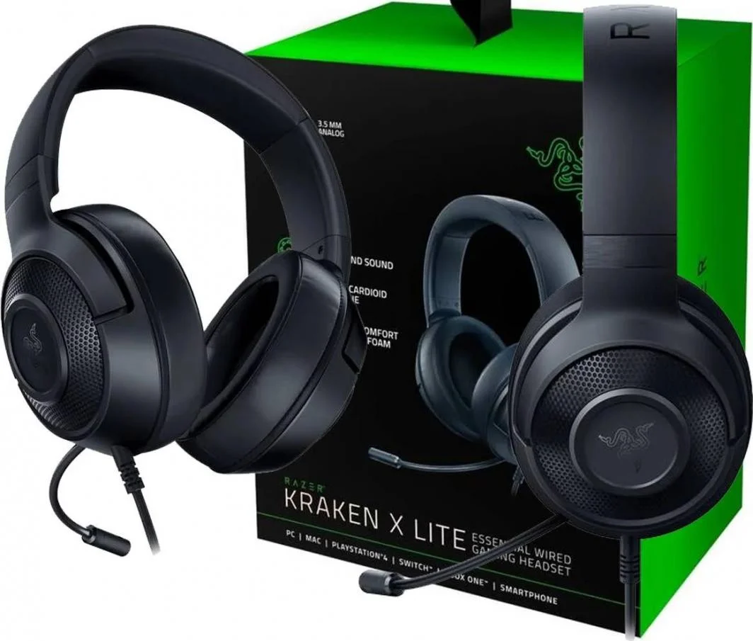CASQUE RAZER KRAKEN X LITE 7.1 NOIR