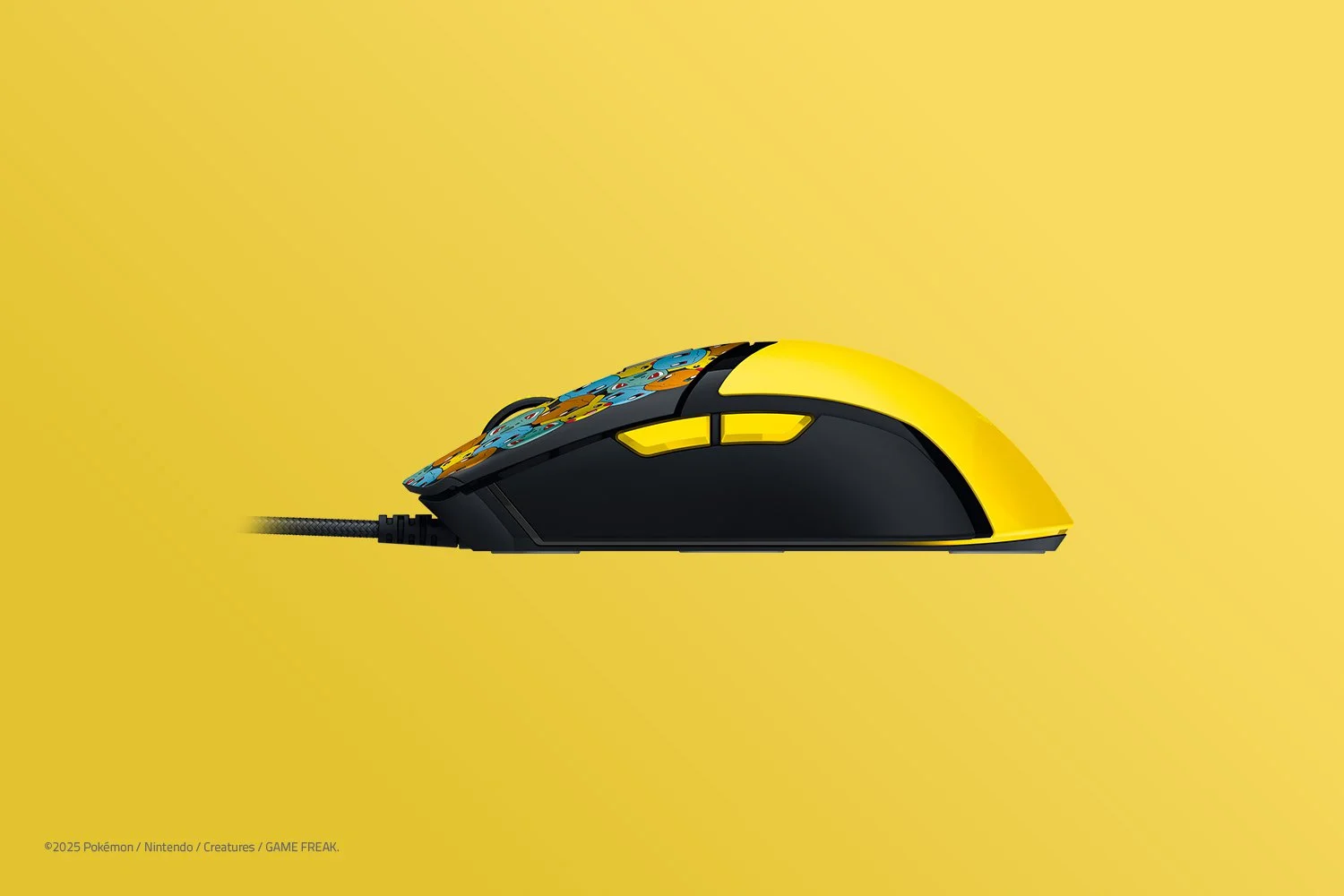 SOURIS RAZER COBRA POKEMON KANTO JAUNE (4/6)