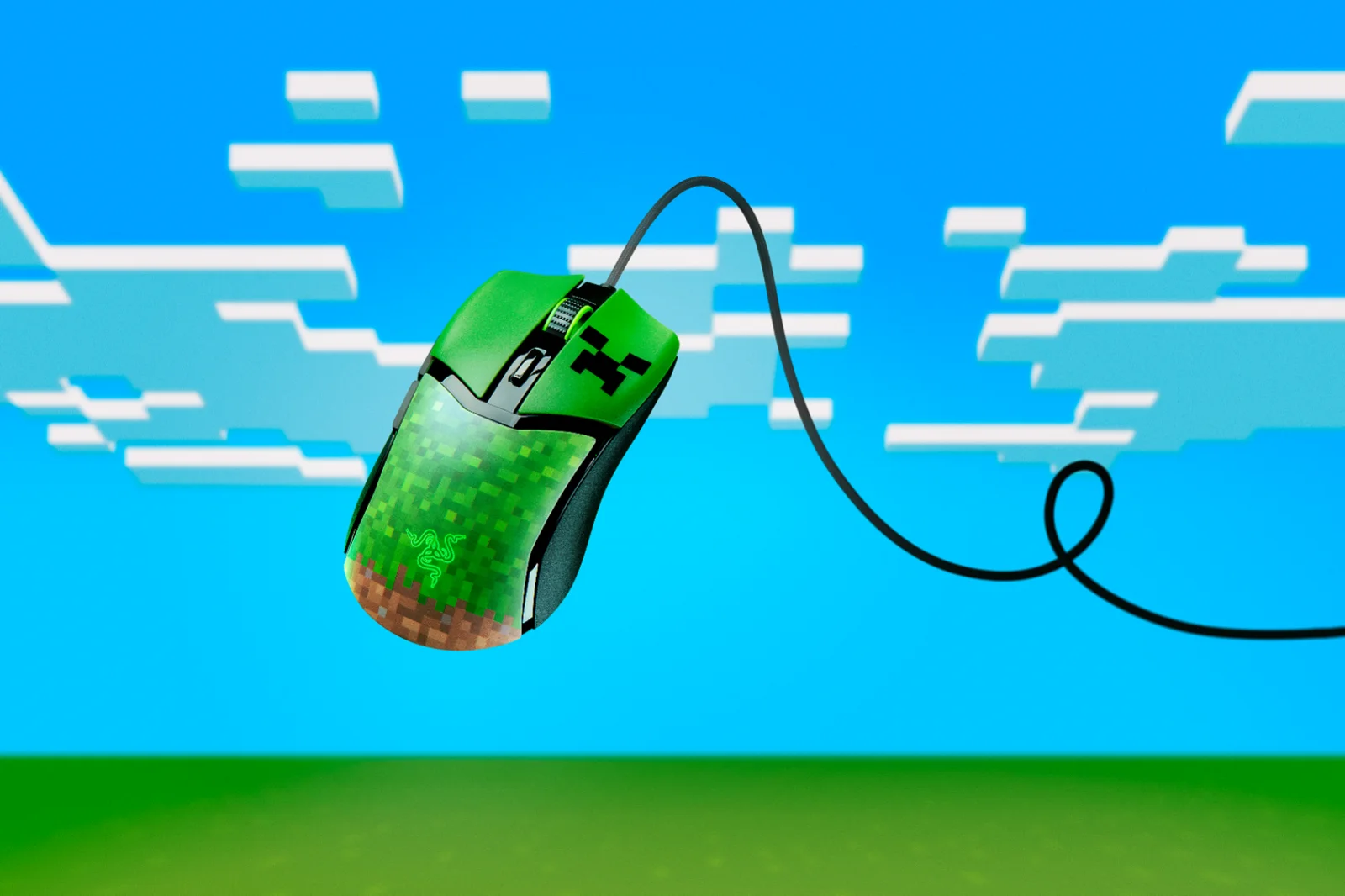 SOURIS RAZER COBRA MINECRAFT VERT NOIR (2/5)