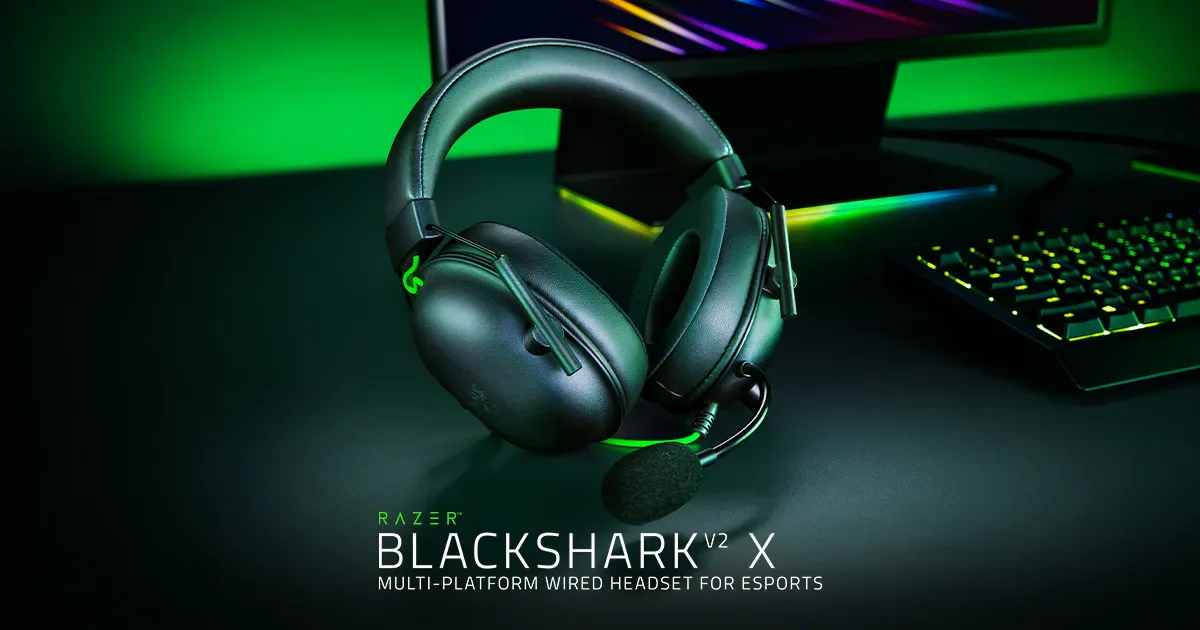 CASQUE RAZER BLACKSHARK V2 X NOIR
