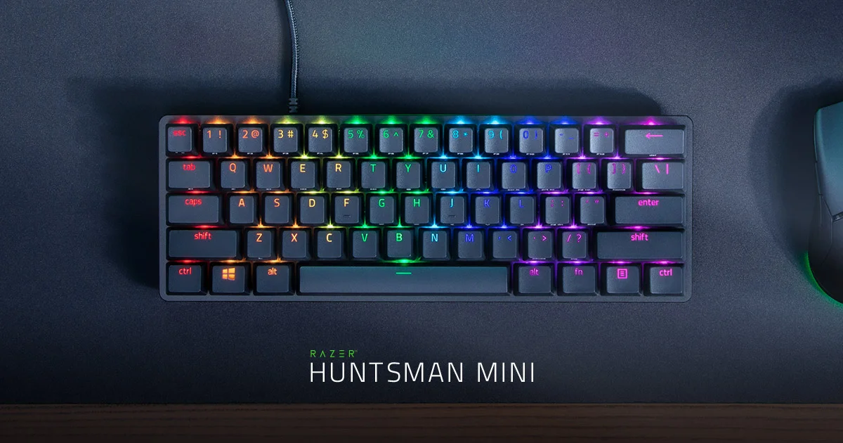 CLAVIER MECA RAZER HUNTSMAN MINI RGB (4/7)